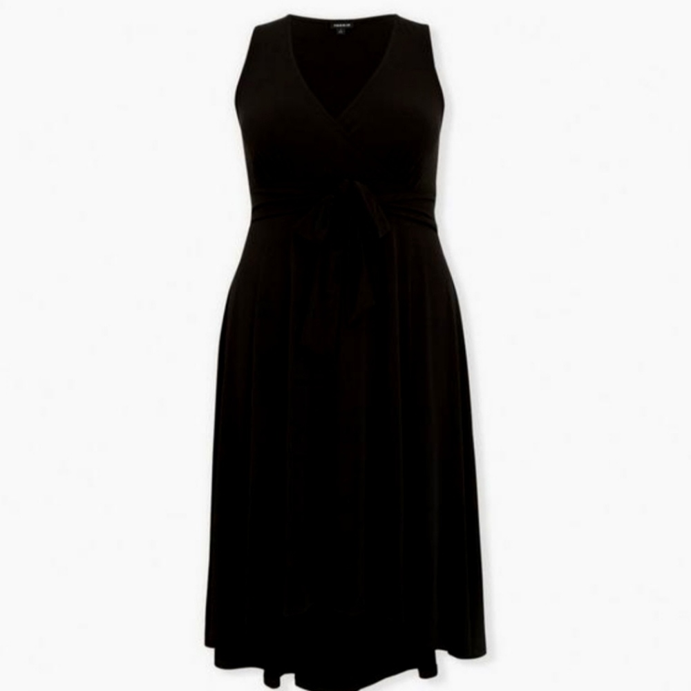 Torrid Midi Studio Knit High-Low Dress